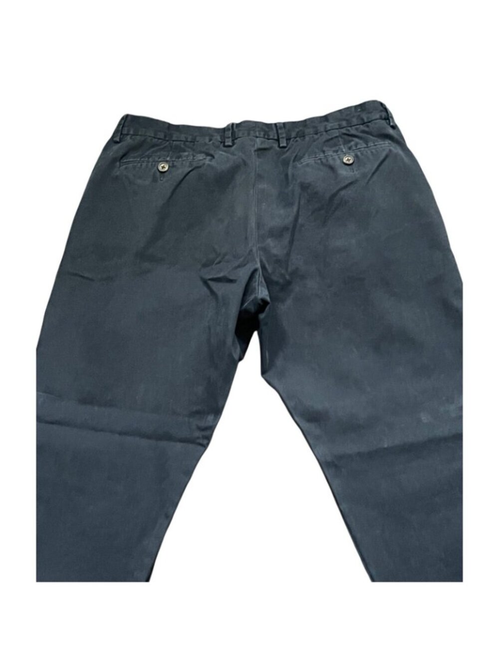 J. Crew Bowery Classic Fit Mens Flat Front Chinos 34x30 Navy - Picture 13 of 13